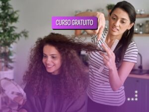 EVC - Curso Gratuito cortes de cabelo crespo e cacheado capa